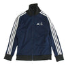 adidas アディダス CLUBHAUS クラブハウス IT6869 Track Jacket Wide Tapered Pants IT6870 トラック ジャケット ワイド パンツ セット ネイビー系 M【中古】