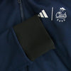 adidas アディダス CLUBHAUS クラブハウス IT6869 Track Jacket Wide Tapered Pants IT6870 トラック ジャケット ワイド パンツ セット ネイビー系 M【中古】