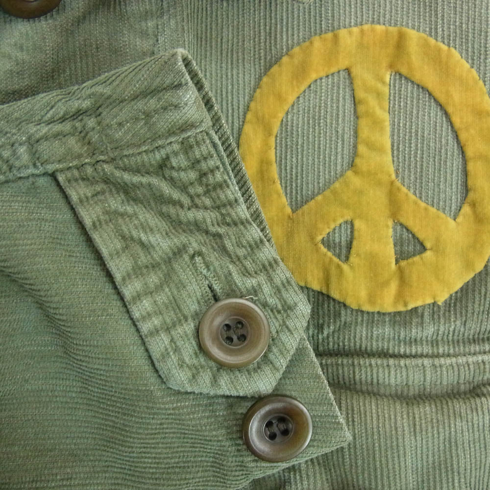 VISVIM ビズビム 0113205013032 KILGORE JACKET KAPALA SLUB コーデュロイ キルゴア ジャケット カパラスラブ カーキ系 1【中古】