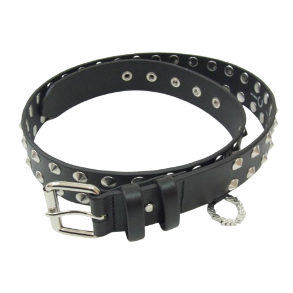 RAF SIMONS ラフシモンズ × fred perry スタッズ レザー ベルト