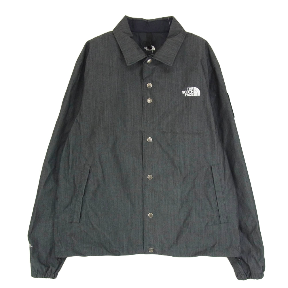 THE NORTH FACE ノースフェイス NP12042 GTX Denim Coach Jacket GTX デニム コーチ ジャケット ブラック系 L【中古】