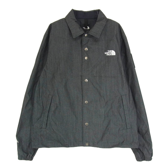 THE NORTH FACE ノースフェイス NP12042 GTX Denim Coach Jacket GTX デニム コーチ ジャケット ブラック系 L【中古】