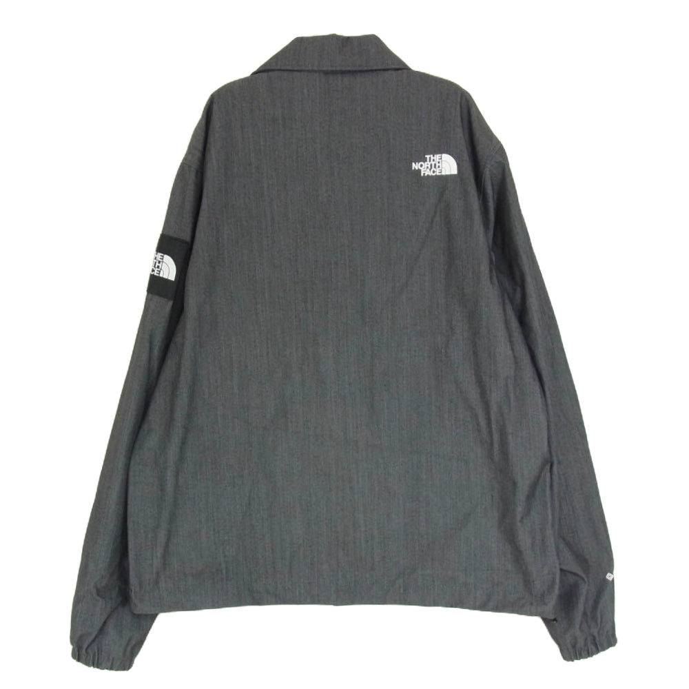 THE NORTH FACE ノースフェイス NP12042 GTX Denim Coach Jacket GTX デニム コーチ ジャケット ブラック系 L【中古】