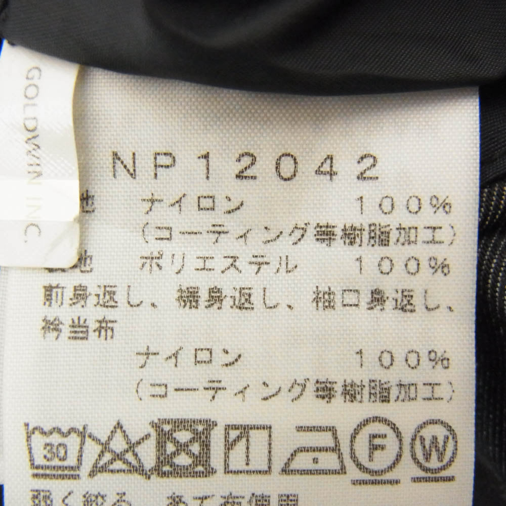 THE NORTH FACE ノースフェイス NP12042 GTX Denim Coach Jacket GTX デニム コーチ ジャケット ブラック系 L【中古】