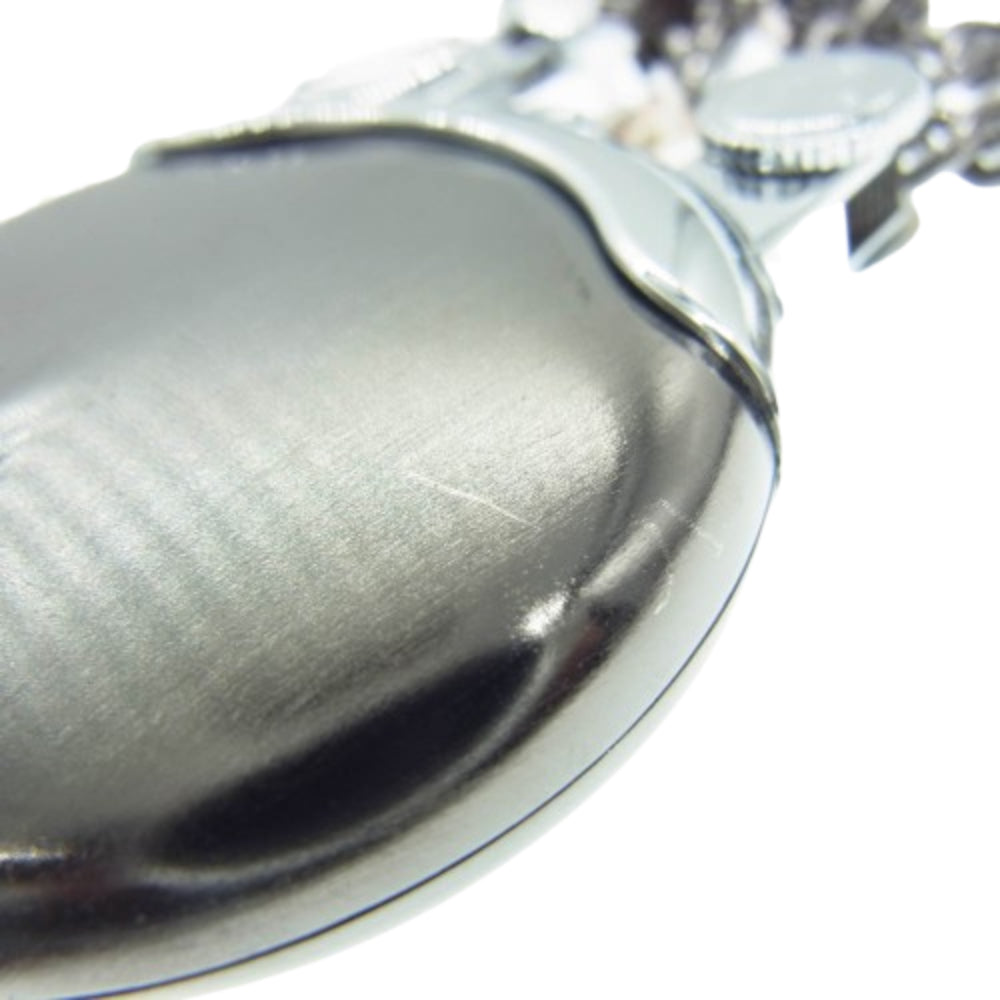 Vivienne Westwood ヴィヴィアンウエストウッド 5147ER メタルORB チェーン付 オイル ライター ネックレス シルバー系 F【美品】【中古】