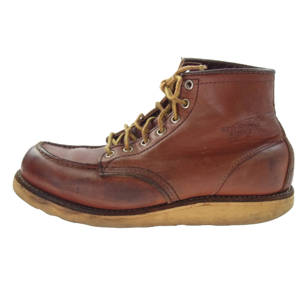RED WING レッドウィング 8131 羽タグ モックトゥ アイリッシュセッター ブーツ ブラウン系 8【中古】