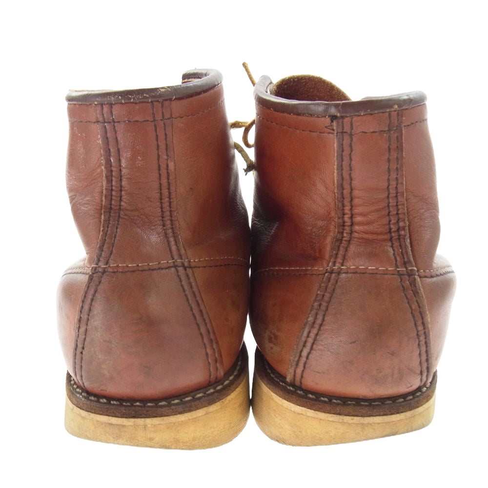 RED WING レッドウィング 8131 羽タグ モックトゥ アイリッシュセッター ブーツ ブラウン系 8【中古】