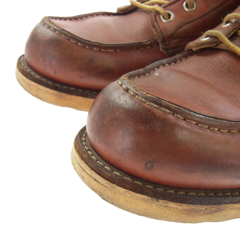 RED WING レッドウィング 8131 羽タグ モックトゥ アイリッシュセッター ブーツ ブラウン系 8【中古】