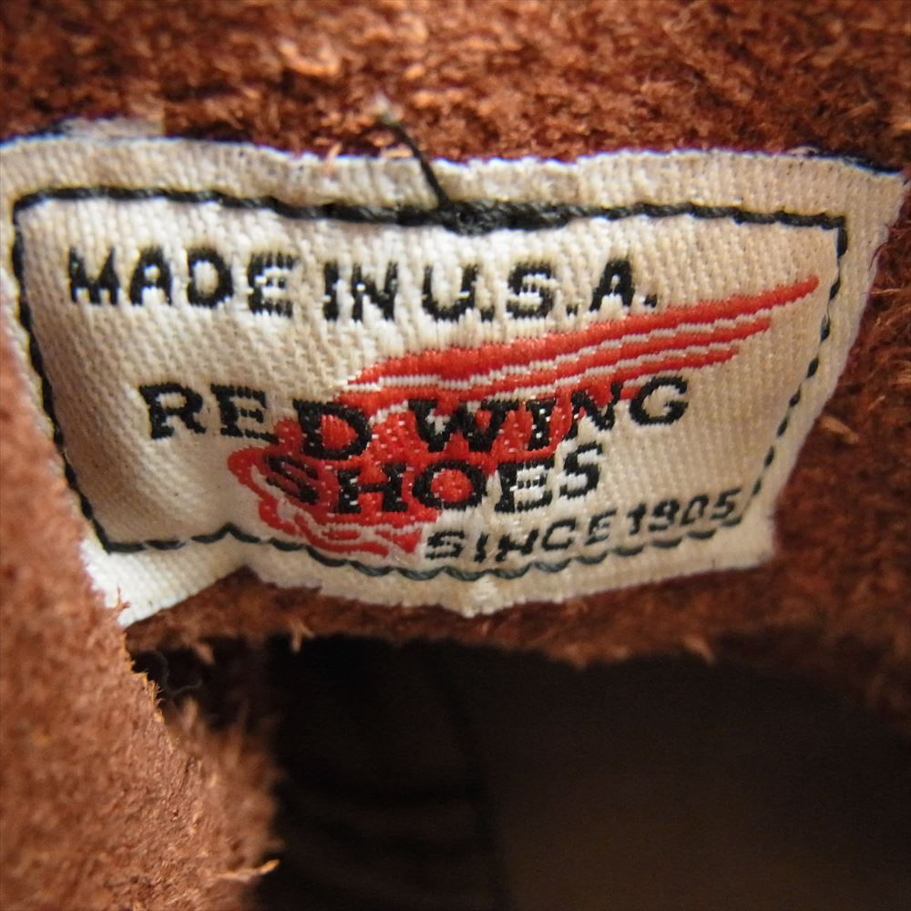 RED WING レッドウィング 8131 羽タグ モックトゥ アイリッシュセッター ブーツ ブラウン系 8【中古】