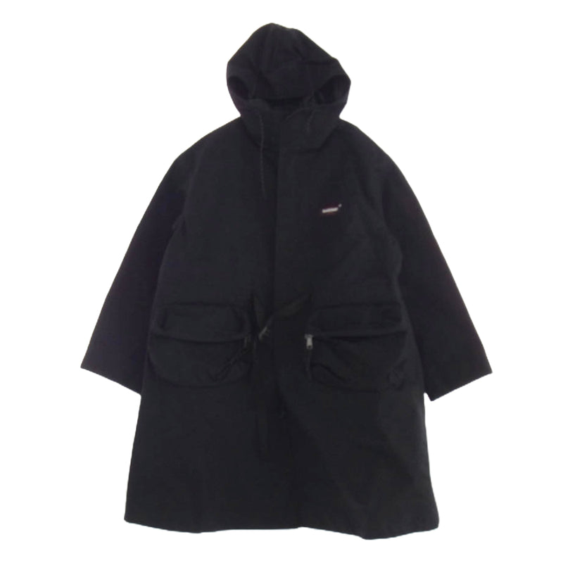 UNDERCOVER アンダーカバー 21AW UC2A4308 × EASTPAK イーストパック CTモッズコート ブラック系 3【中古】