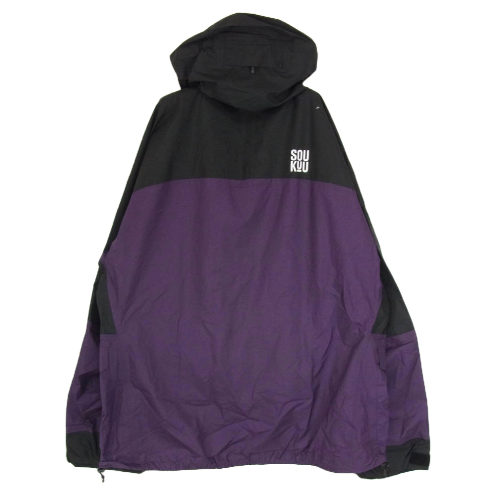 UNDERCOVER アンダーカバー × THE NORTH FACE ザノースフェイス NP02402UC SOUKUU SEASON 2 Hike Mountain Shell Jacket 創空 ソウクウ シーズン2 ハイク マウンテン シェル ジャケット パープル系 M【新古品】【未使用】【中古】
