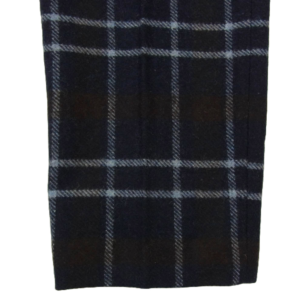 JUNYA WATANABE COMME des GARCONS MAN ジュンヤワタナベコムデギャルソンマン AD2024 WN-P018-051-1-1 チェック ウール パンツ ネイビー系 XS【新古品】【未使用】【中古】