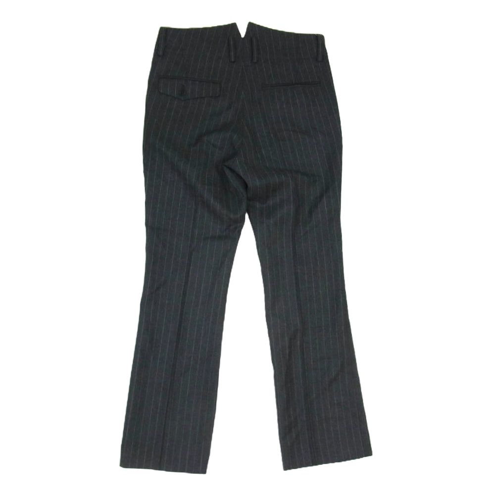 JUNYA WATANABE COMME des GARCONS MAN ジュンヤワタナベコムデギャルソンマン AD2024 WN-P025-051-1-1 ストライプ スラックス パンツ グレー系 XS【新古品】【未使用】【中古】