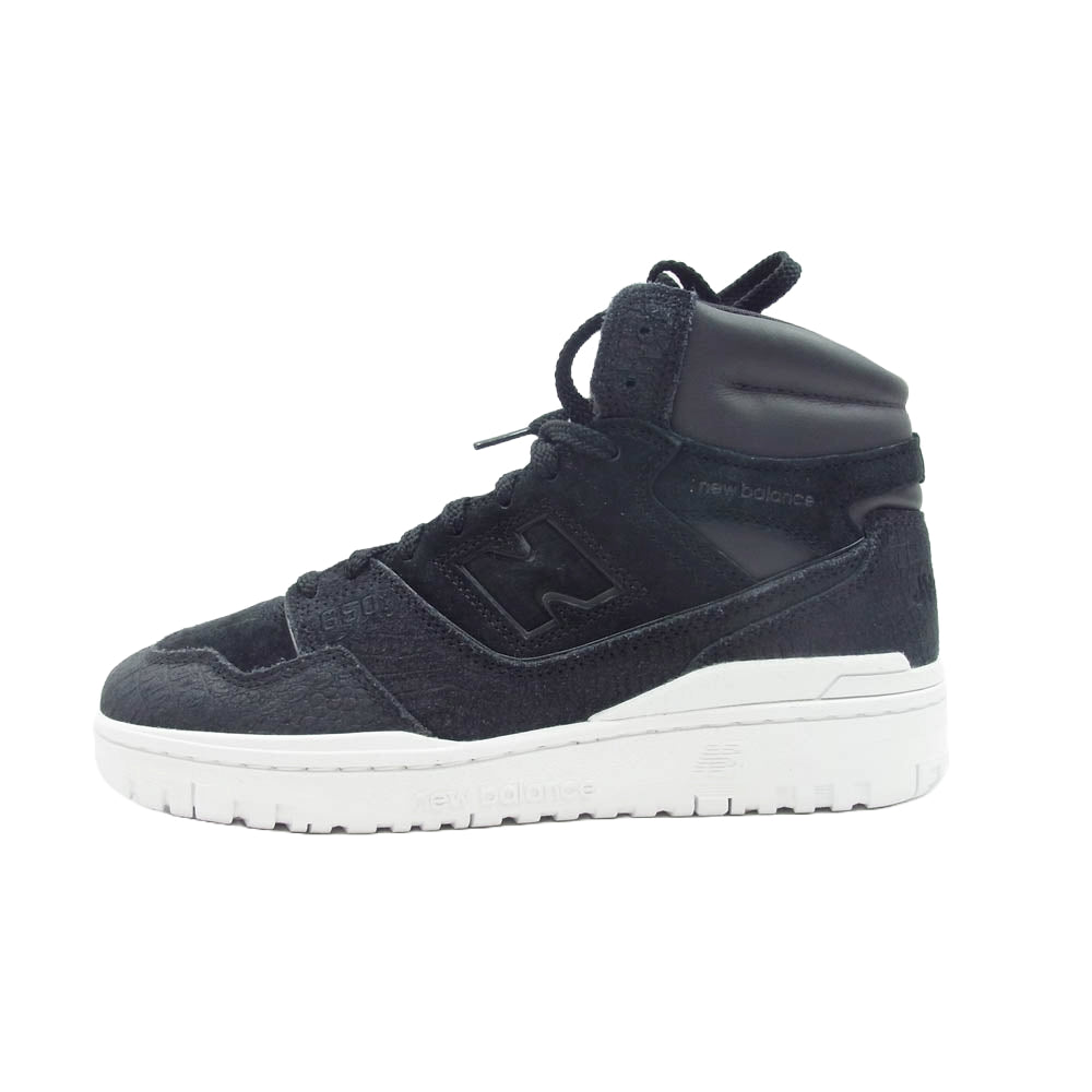 JUNYA WATANABE COMME des GARCONS MAN ジュンヤワタナベコムデギャルソンマン 23AW WL-K101 BB650RJW New Balance BB650 ニューバランス ハイ カット スニーカー ブラック系 26cm【極上美品】【中古】