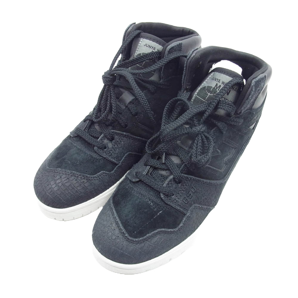 JUNYA WATANABE COMME des GARCONS MAN ジュンヤワタナベコムデギャルソンマン 23AW WL-K101 BB650RJW New Balance BB650 ニューバランス ハイ カット スニーカー ブラック系 26cm【極上美品】【中古】