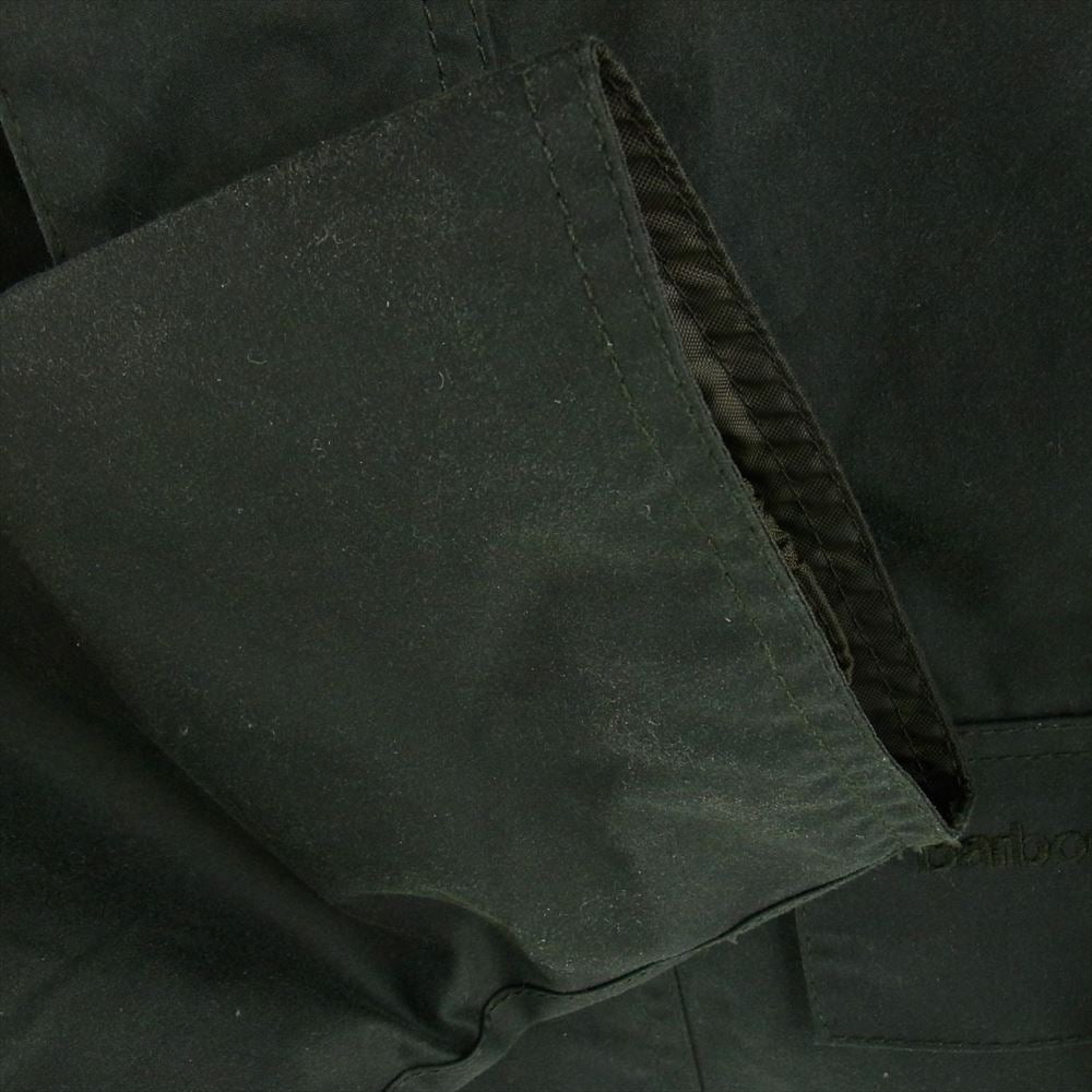 Barbour バブアー 242MWX1212 SPEY WAX JACKET スペイ ワックス コットン ショート ジャケット ブラック系 L【極上美品】【中古】