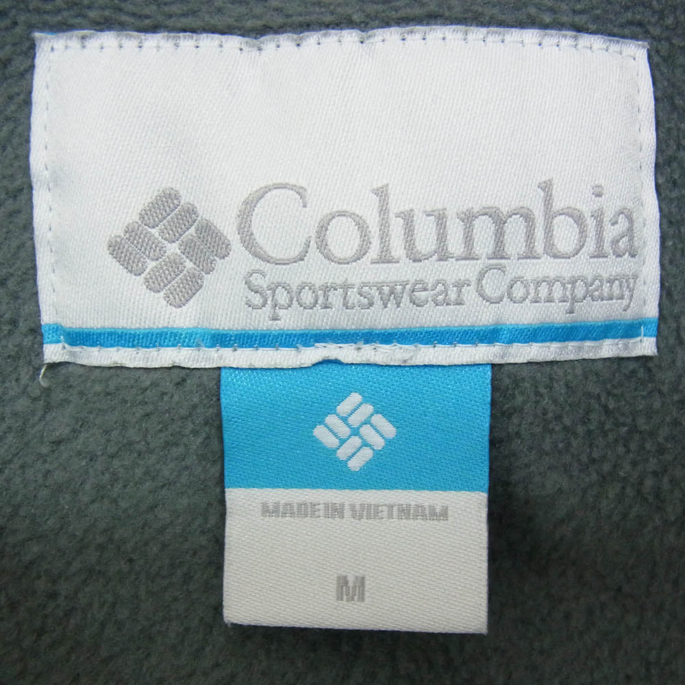 Columbia コロンビア PM0419 レイクパウエル ジャケット ナイロン 裏地フリース カーキ系 M【中古】