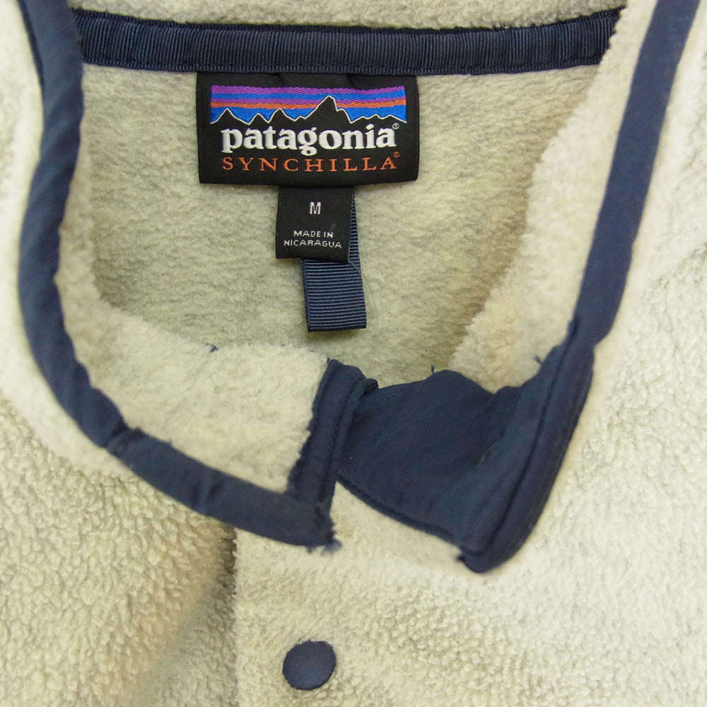 patagonia パタゴニア 25580FA20 SYNCHILLA シンチラスナップ プルオーバー フリース ジャケット グレー系 M【中古】