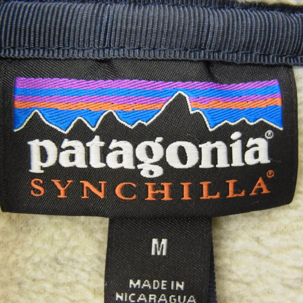 patagonia パタゴニア 25580FA20 SYNCHILLA シンチラスナップ プルオーバー フリース ジャケット グレー系 M【中古】