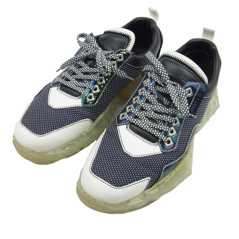 JIMMY CHOO ジミーチュウ DIAMOND ダイヤモンド スニーカー ブラック系 43【中古】