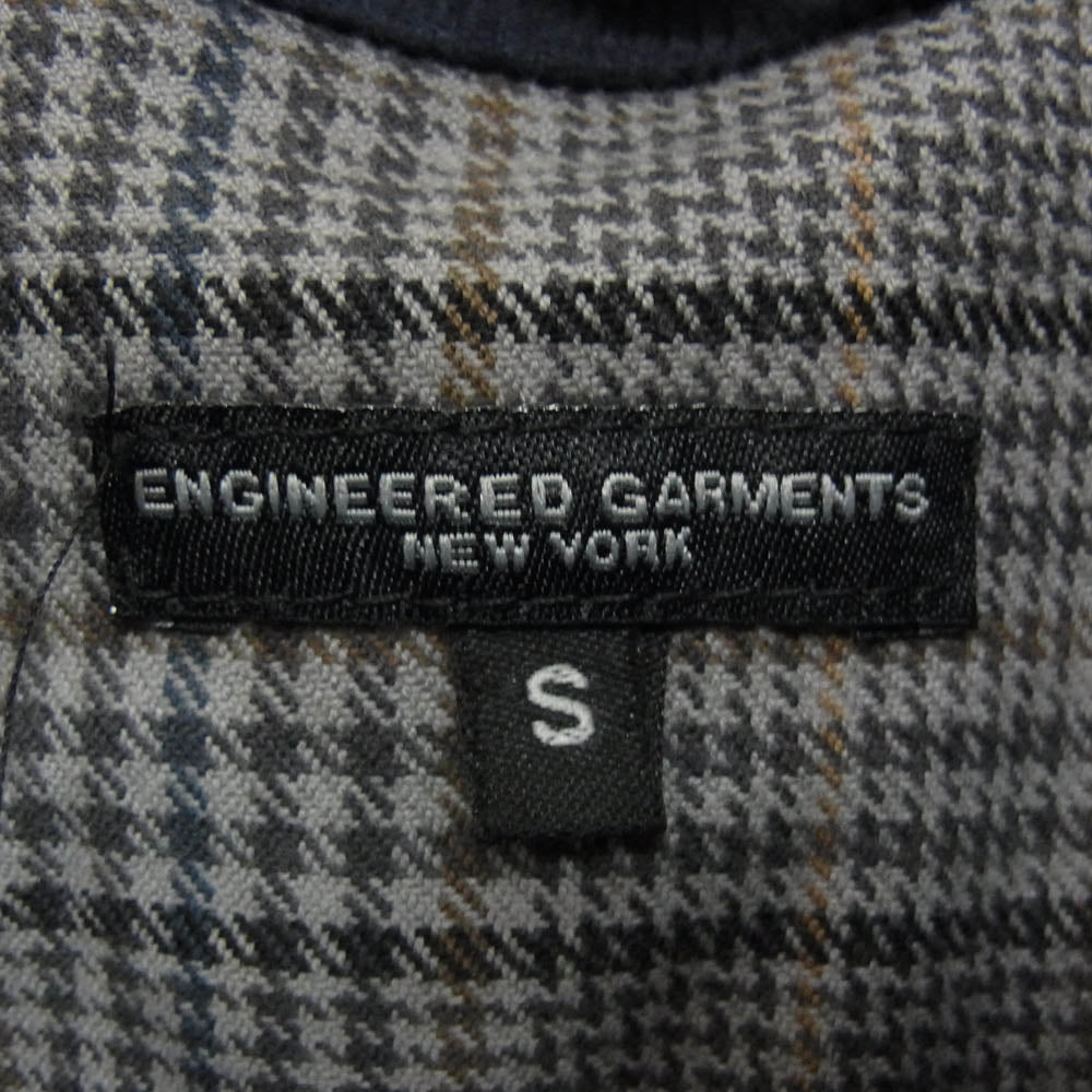 Engineered Garments エンジニアードガーメンツ Field Parka CL Coated Canvas フィールド パーカ マルチポケット ミリタリー ジャケット ネイビー系 S【中古】