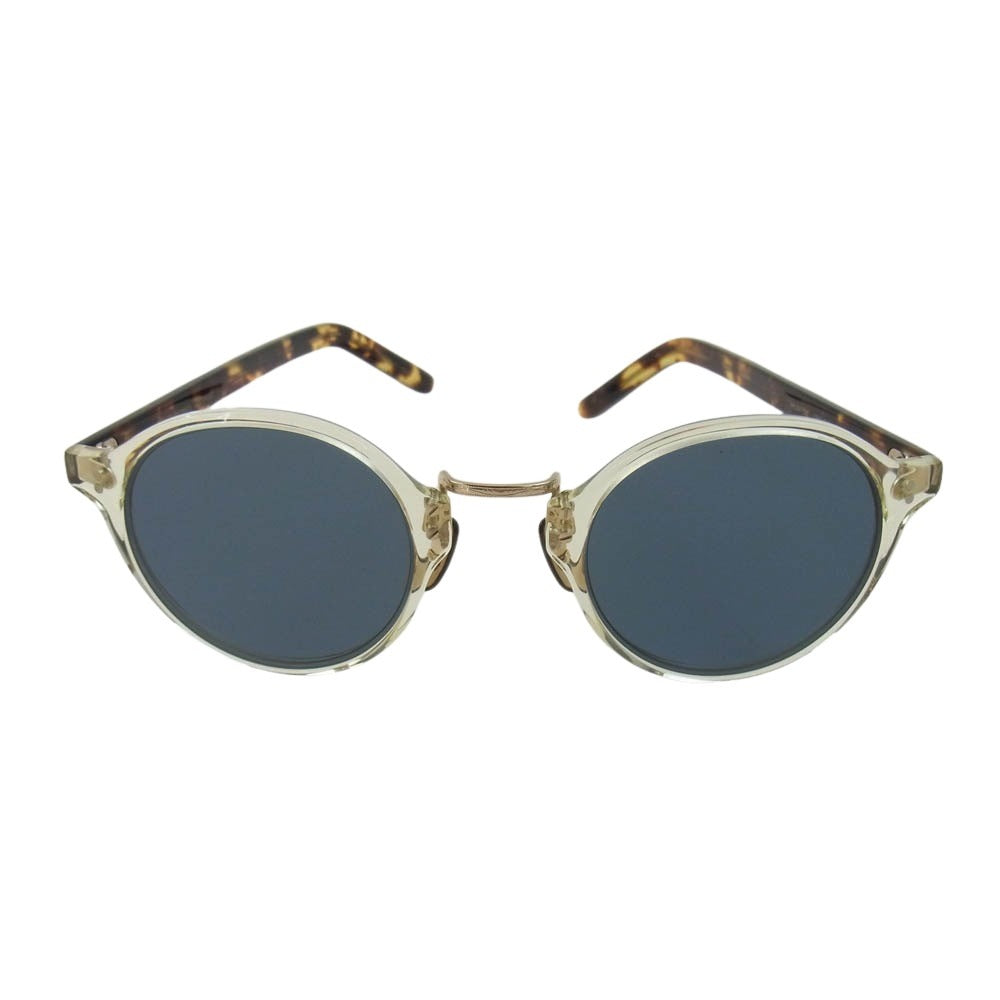 OLIVER PEOPLES オリバーピープルズ 1955 SUN 48 BECR BLU PL サングラス 眼鏡 クリア系 ブラウン系 ブラック系【極上美品】【中古】