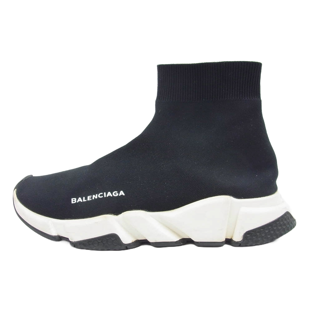 BALENCIAGA バレンシアガ 477289 SPEED TRAINER スピードトレーナー ソックススニーカー ブラック系 42【中古】
