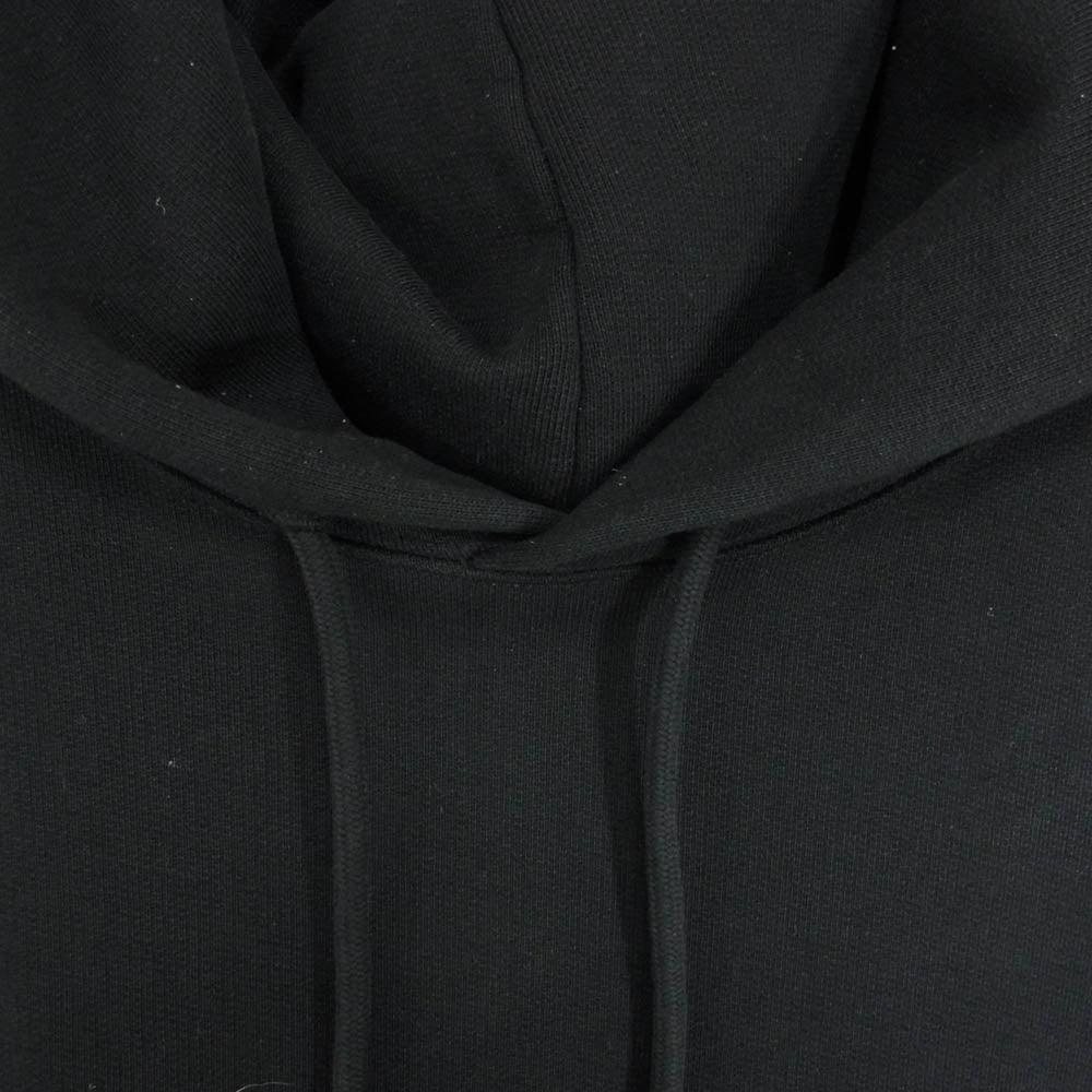 VETEMENTS ヴェトモン UE51TR700B ロゴテープ プルオーバー パーカー フーディ ブラック系 XL【中古】