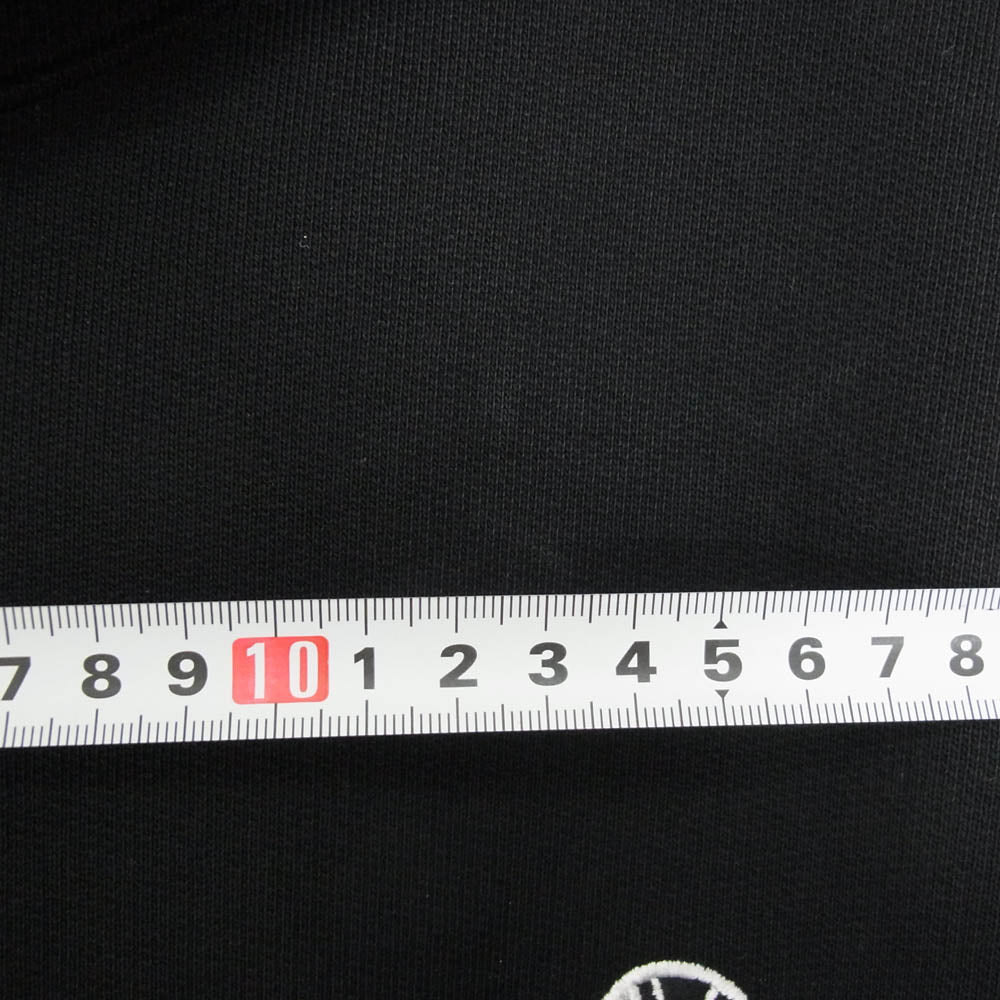 VETEMENTS ヴェトモン UE51TR700B ロゴテープ プルオーバー パーカー フーディ ブラック系 XL【中古】