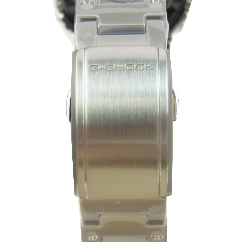 CASIO G-SHOCK カシオ ジーショック GMW-B5000D-3JF GMW-B5000シリーズ FULL METAL フルメタル アナログ 電波ソーラー 腕時計 シルバー系【新古品】【未使用】【中古】