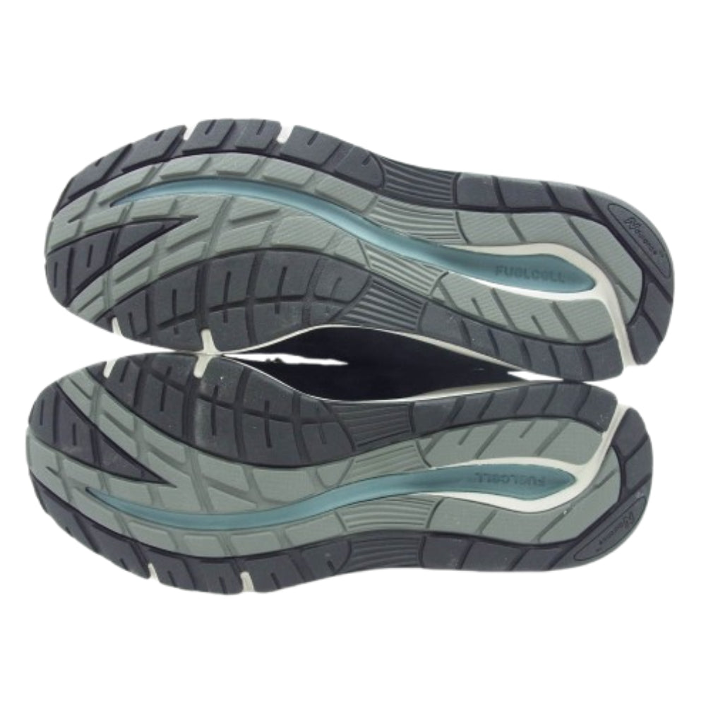 NEW BALANCE ニューバランス U991NV2 フェイクバスターズ鑑定済 991 V2 NAVY スエード ローカット スニーカー ネイビー系 UK8【新古品】【未使用】【中古】