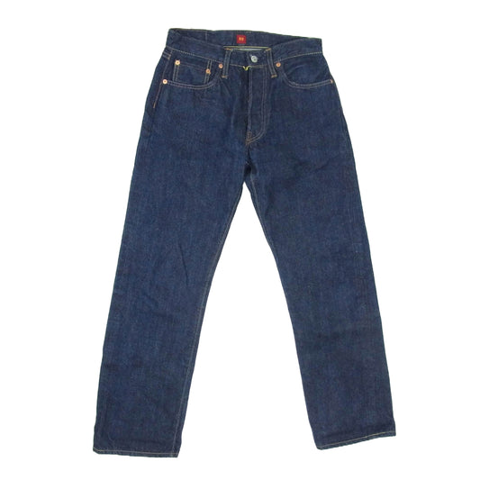 RESOLUTE リゾルト 711 デニム パンツ インディゴ ボタンフライ インディゴブルー系 28【中古】