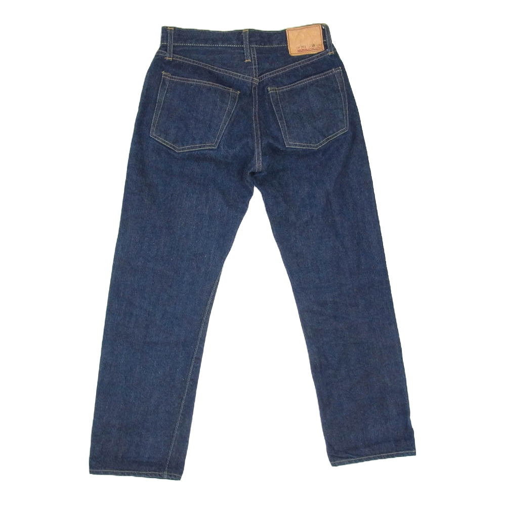 RESOLUTE リゾルト 711 デニム パンツ インディゴ ボタンフライ インディゴブルー系 28【中古】