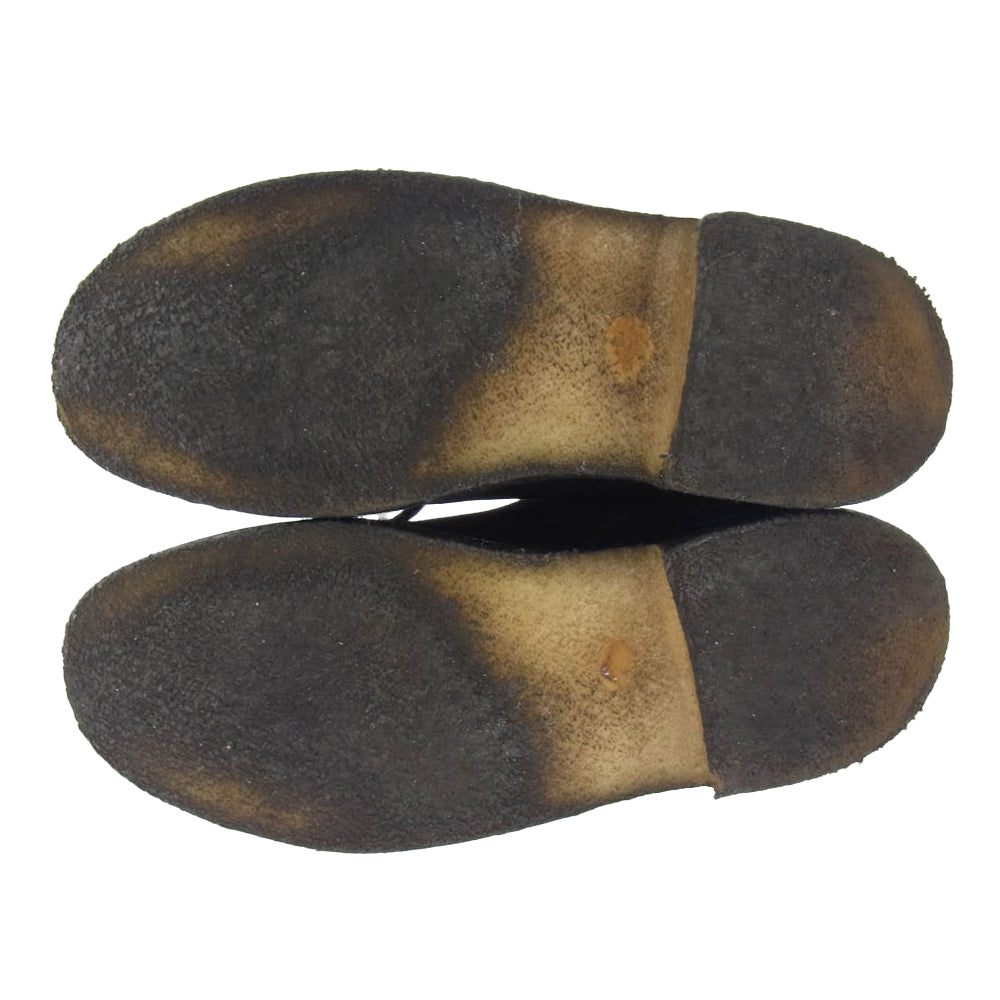 Clarks クラークス 11826 Desert Boot スエード デザート ブーツ ブラック系 US8.5【中古】