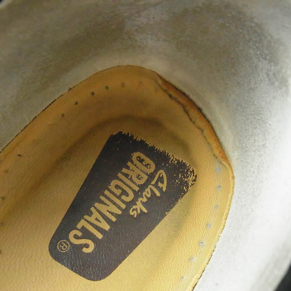 Clarks クラークス 11826 Desert Boot スエード デザート ブーツ ブラック系 US8.5【中古】