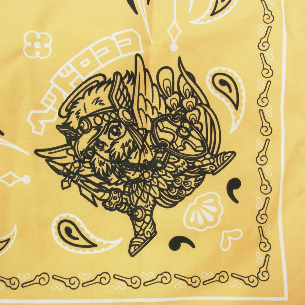 SAPEUR サプール × ビックリマン コラボ バンダナトート バッグ レッド系【中古】