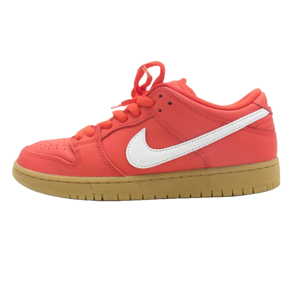 NIKE ナイキ FJ1674-600 SB Dunk Low Pro ISO Orange Label University Red Gum ダンク ロー プロ ISO オレンジレーベル レッド系 27cm【中古】