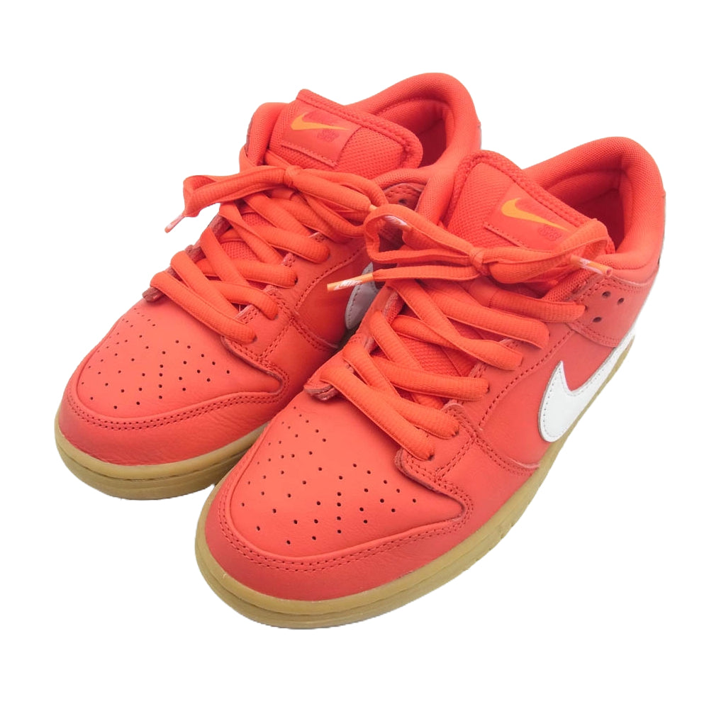 NIKE ナイキ FJ1674-600 SB Dunk Low Pro ISO Orange Label University Red Gum ダンク ロー プロ ISO オレンジレーベル レッド系 27cm【中古】