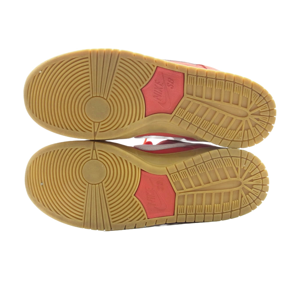 NIKE ナイキ FJ1674-600 SB Dunk Low Pro ISO Orange Label University Red Gum ダンク ロー プロ ISO オレンジレーベル レッド系 27cm【中古】