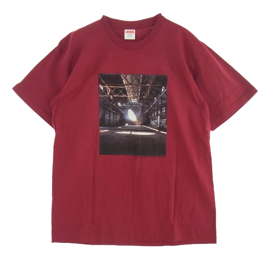 Supreme シュプリーム 24AW Day's End Tee フロントプリント Tシャツ 半袖カットソー ワインレッド系 L【極上美品】【中古】