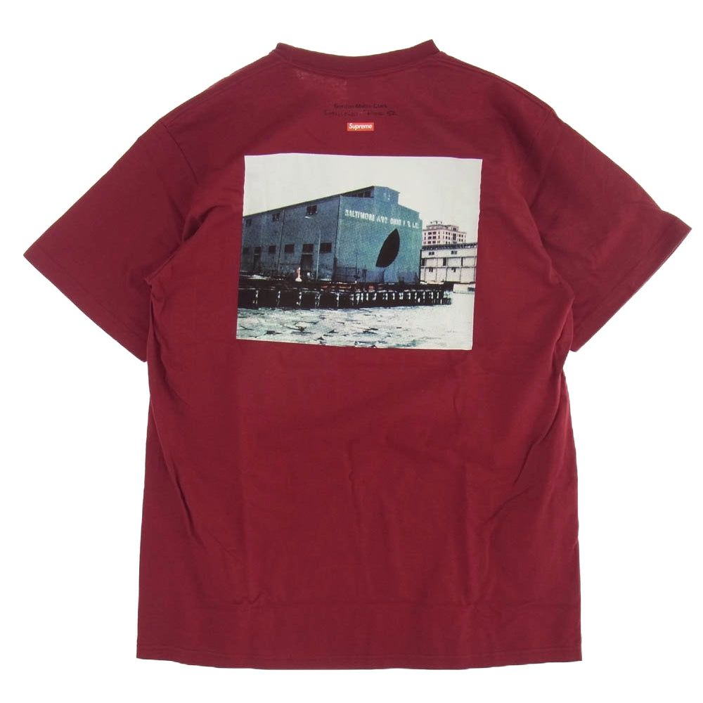 Supreme シュプリーム 24AW Day's End Tee フロントプリント Tシャツ 半袖カットソー ワインレッド系 L【極上美品】【中古】