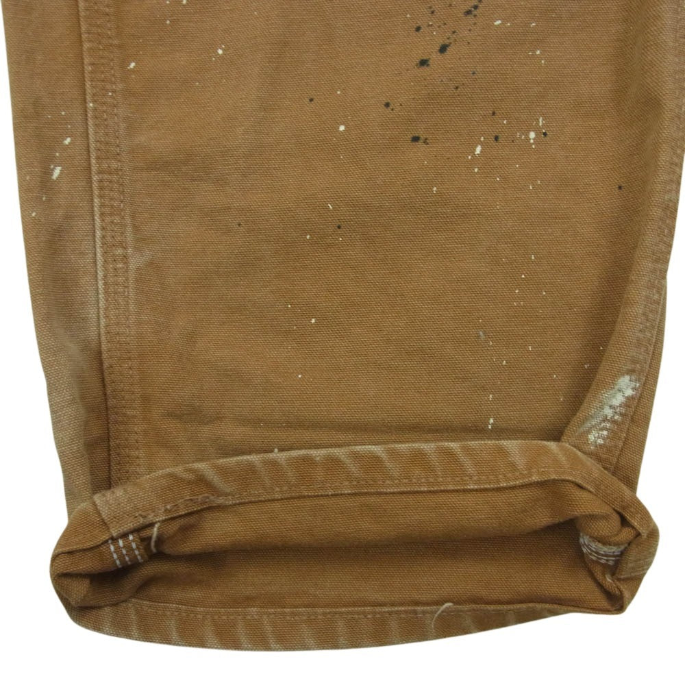 SAPEUR サプール Carhartt カーハート ペインター ワーク パンツ ブラウン系 L 34【中古】