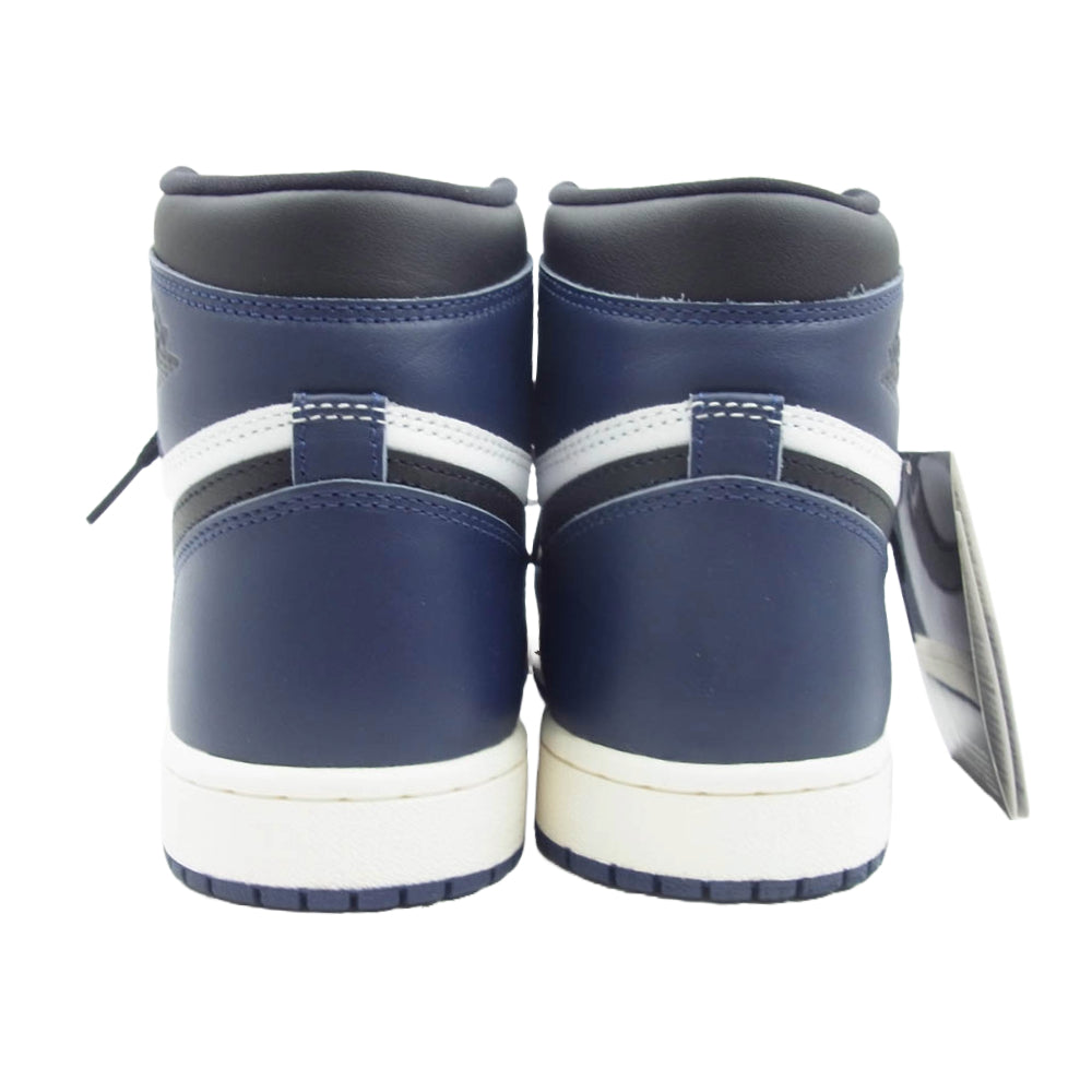 NIKE ナイキ DZ5485-401 Air Jordan 1 Retro High OG Midnight Navy AJ1 エアジョーダン1  レトロ ハイ OG ミッドナイトネイビー ネイビー系 26cm【極上美品】【中古】