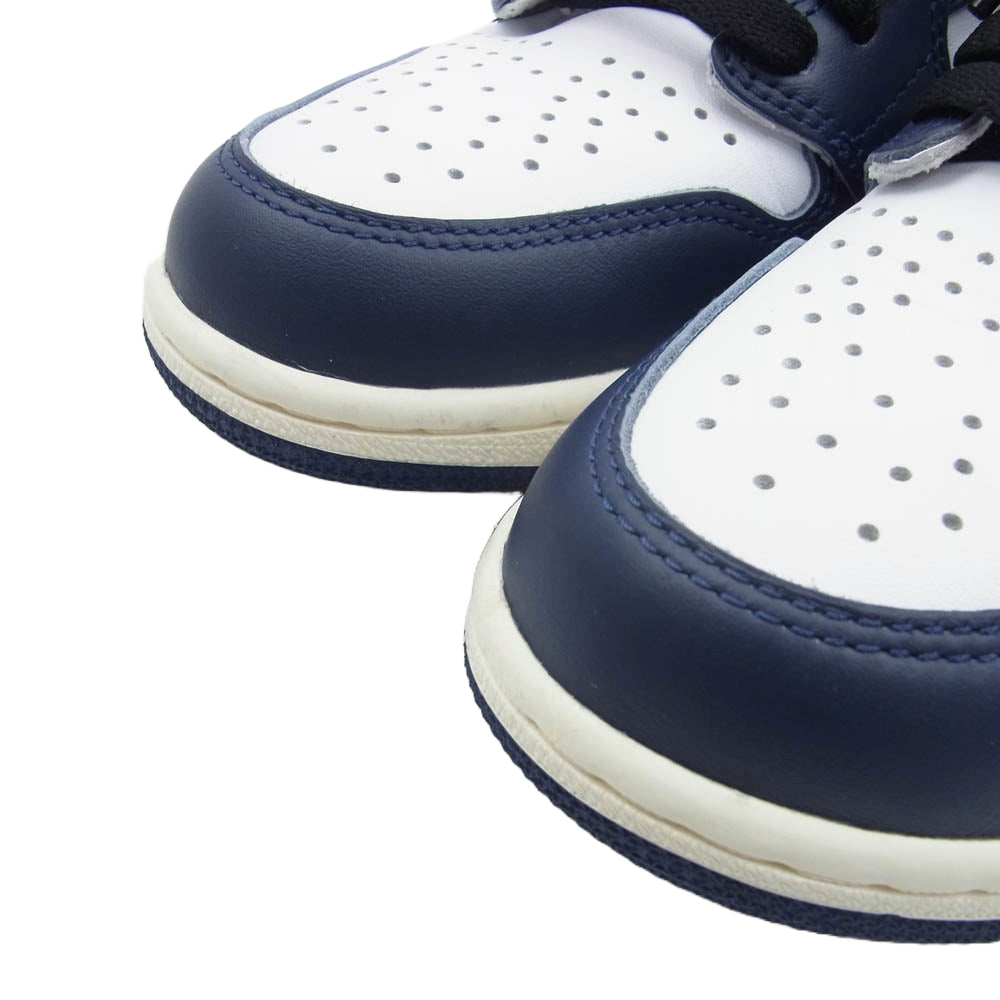 NIKE ナイキ DZ5485-401 Air Jordan 1 Retro High OG Midnight Navy AJ1 エアジョーダン1  レトロ ハイ OG ミッドナイトネイビー ネイビー系 26cm【極上美品】【中古】