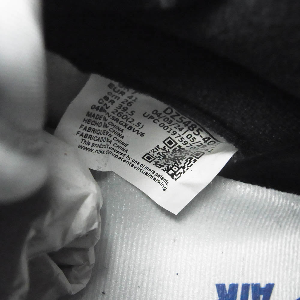 NIKE ナイキ DZ5485-401 Air Jordan 1 Retro High OG Midnight Navy AJ1 エアジョーダン1  レトロ ハイ OG ミッドナイトネイビー ネイビー系 26cm【極上美品】【中古】