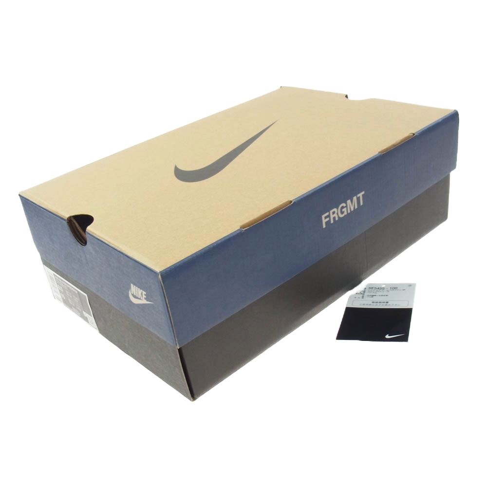 NIKE ナイキ HF5455-100 × Fragment フラグメント Air Zoom Spiridon SP Blue Void エアズーム スピリドン SP ブルーヴォイド ホワイト系 ブラック系 ネイビー系 26.5cm【中古】