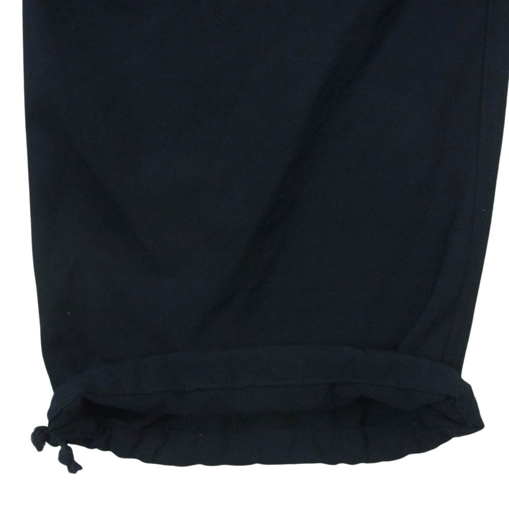 COMOLI コモリ 23SS X01-03006 ウール ニー タック パンツ 日本製 ダークネイビー系 3【中古】