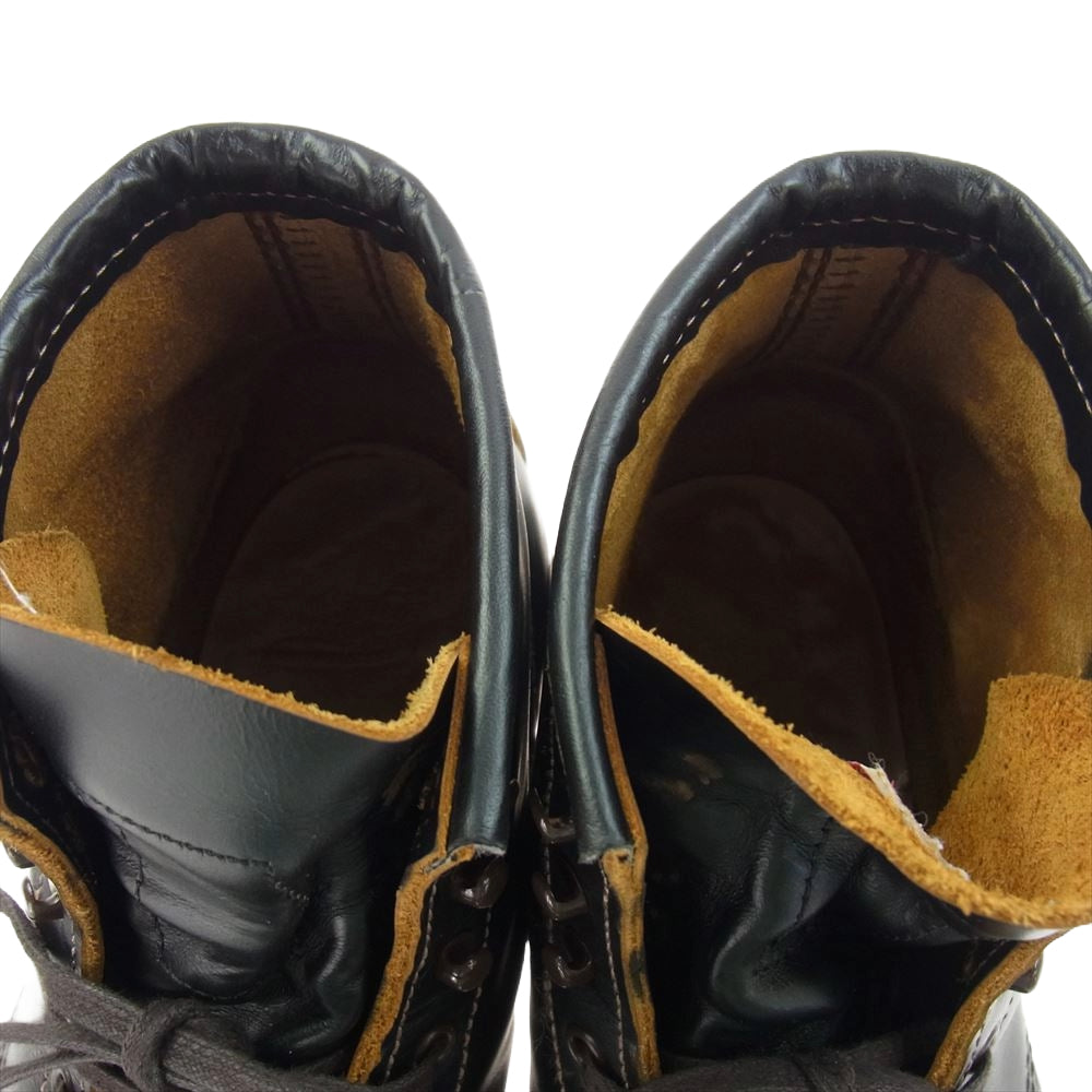 RED WING レッドウィング BECKMAN BOOTS FLAT BOX Black Klondike 茶芯 ベックマンフラットボックス ブラック クロンダイク ブーツ ブラック系 26.5cm【中古】