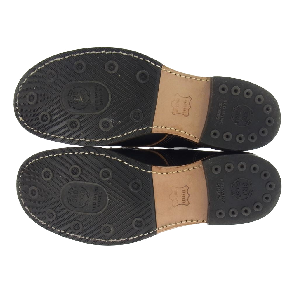 RED WING レッドウィング BECKMAN BOOTS FLAT BOX Black Klondike 茶芯 ベックマンフラットボックス ブラック クロンダイク ブーツ ブラック系 26.5cm【中古】