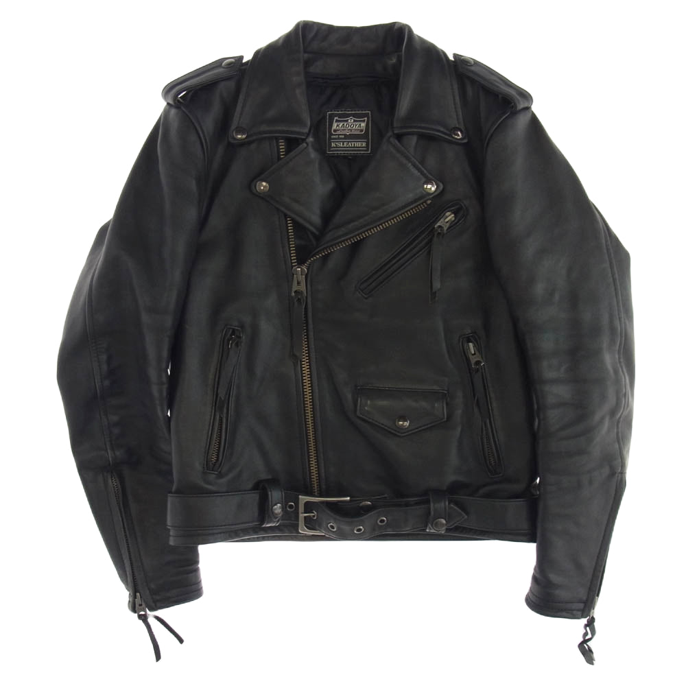 KADOYA カドヤ K'S LEATHER CHASER レザー シングル ライダース